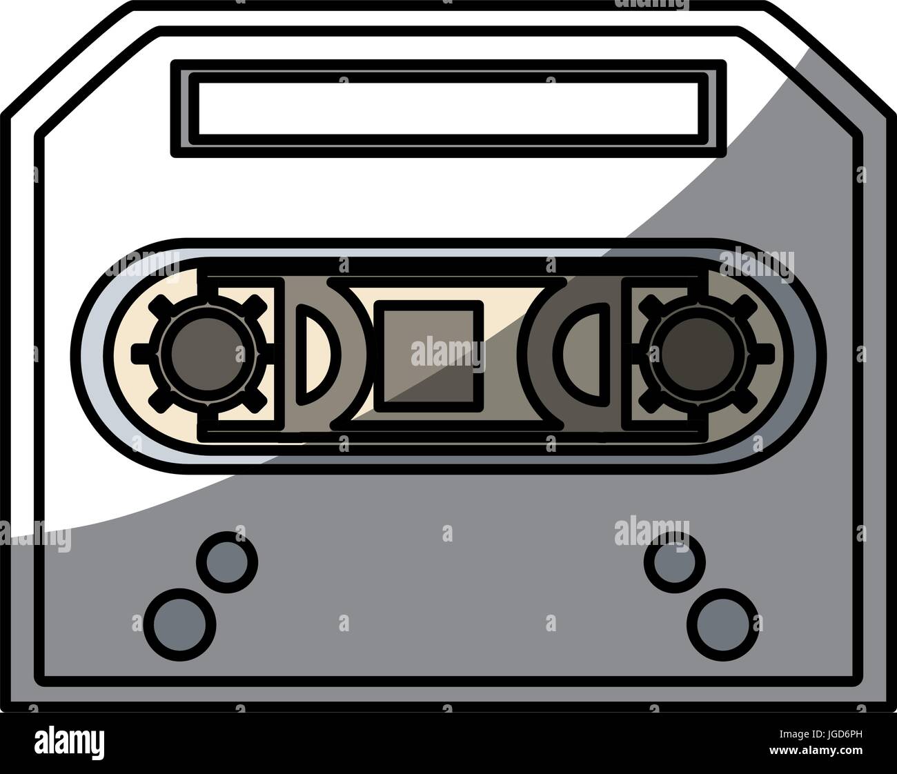 Old music casette icon vector illustration graphic design Stock Vector ...