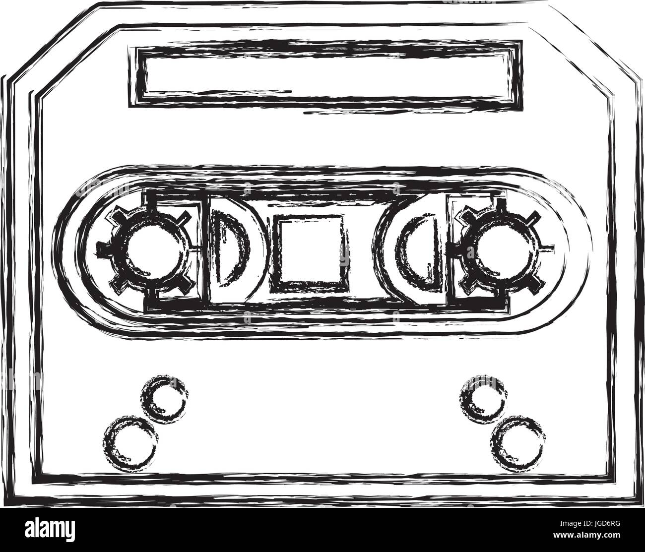 Old music casette icon vector illustration graphic design Stock Vector ...