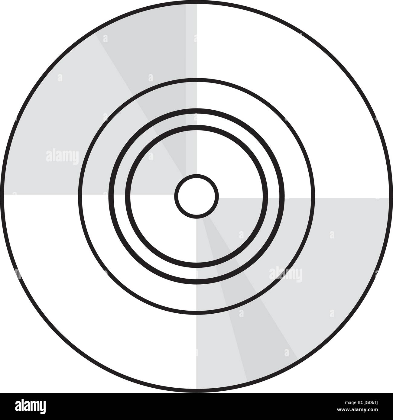 Vinyl vintage music icon vector illustration graphic design Stock ...