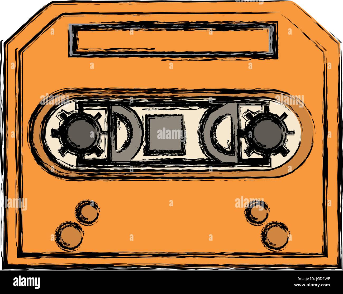 Old music casette icon vector illustration graphic design Stock Vector ...
