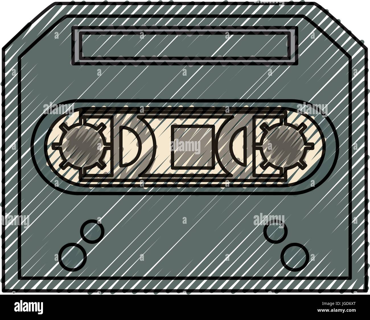 Old music casette icon vector illustration graphic design Stock Vector ...