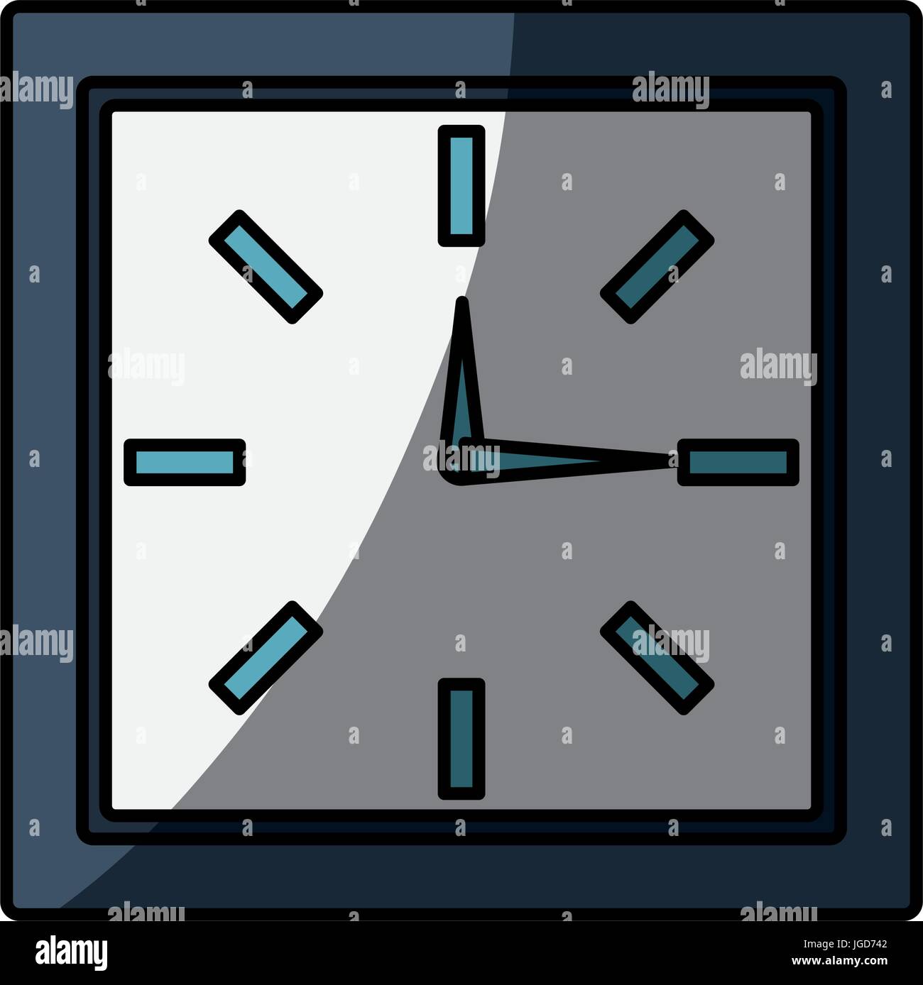 Wall clock isolated icon vector illustration graphic design Stock ...