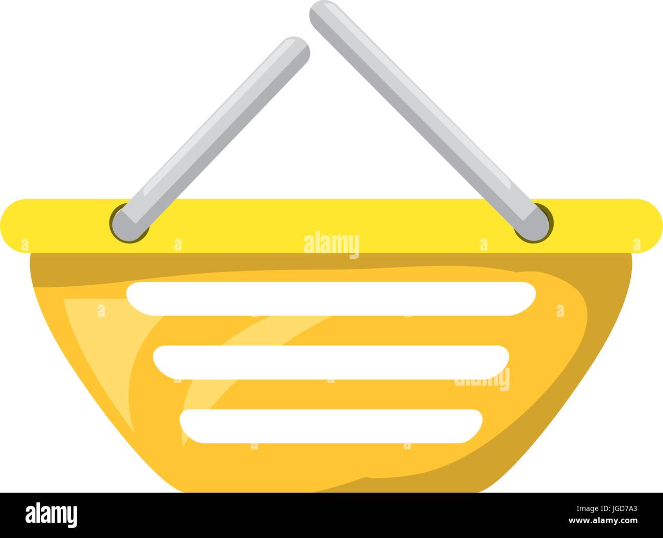 Shopping basket isolated icon vector illustration graphic design Stock ...