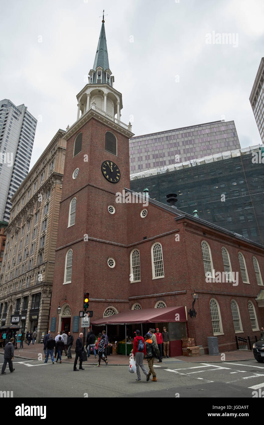 The old south meeting house Boston USA Stock Photo