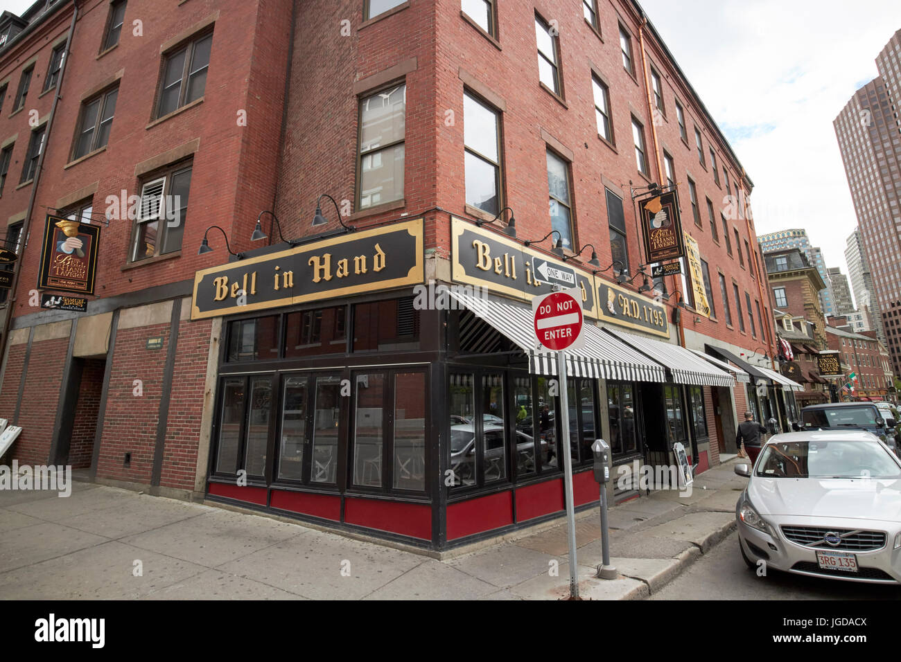 bell in hand tavern pub Boston USA Stock Photo Alamy