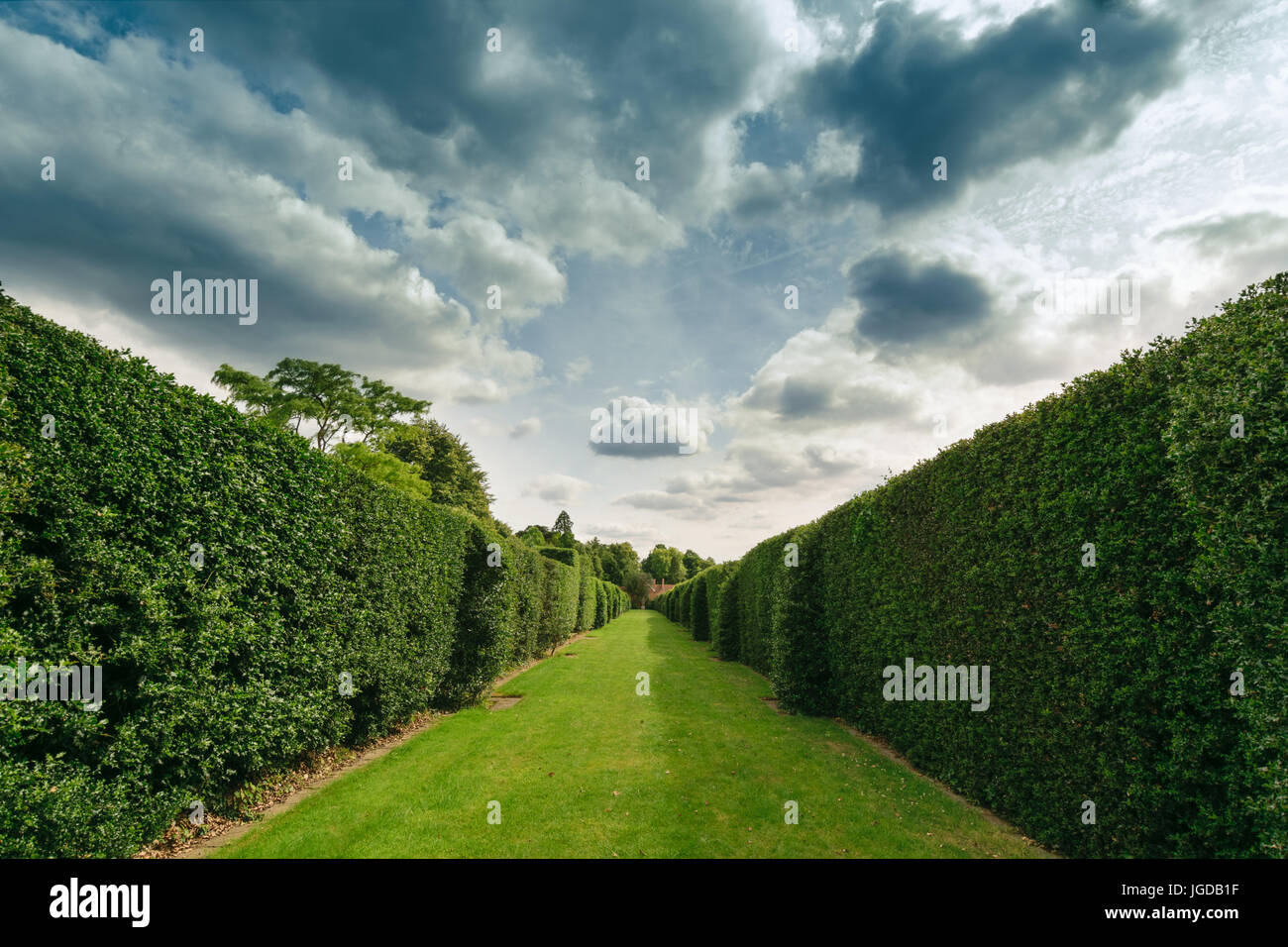 summer day at Hatfield House Stock Photo Alamy