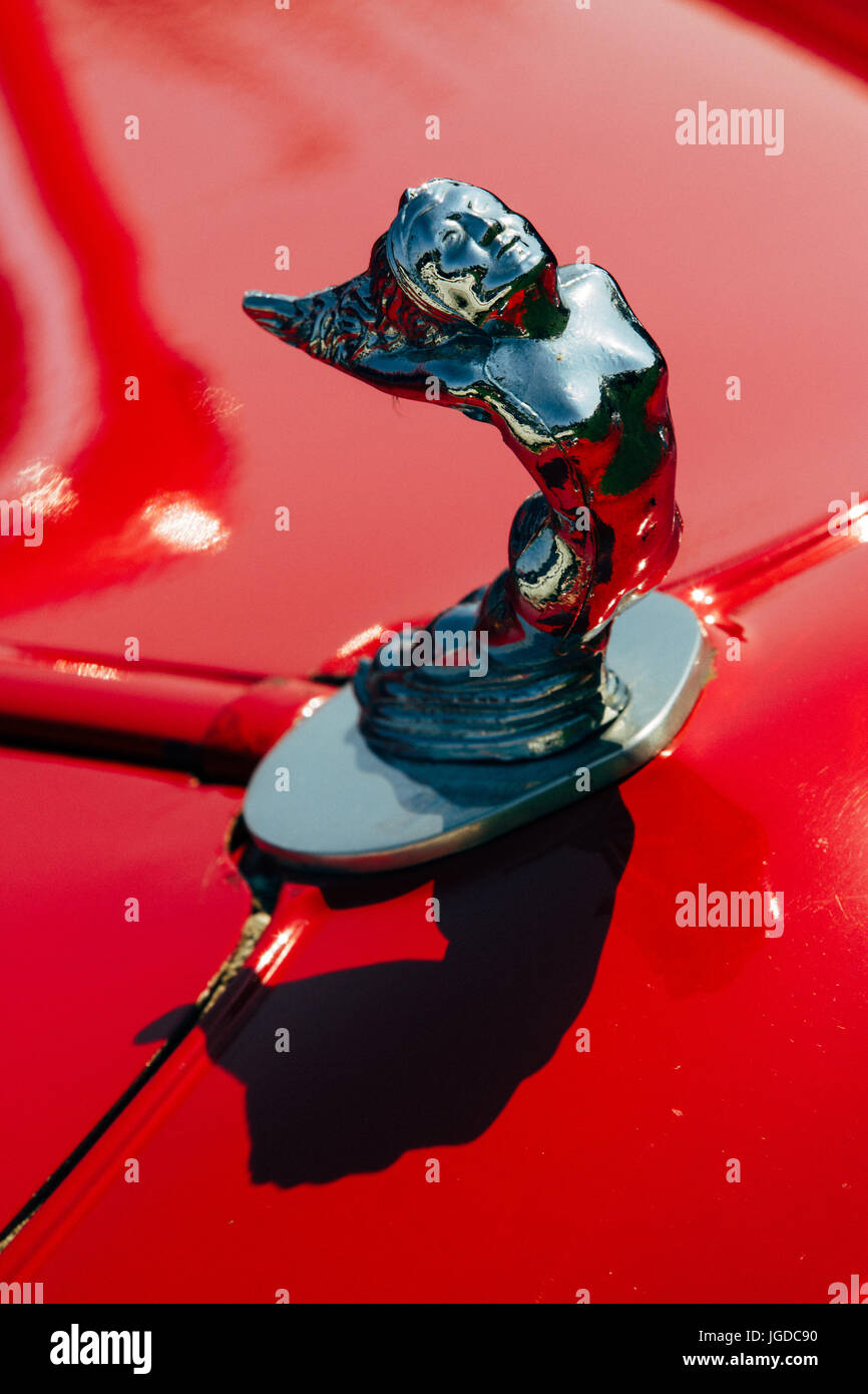 Hood Ornament Stock Photo Alamy