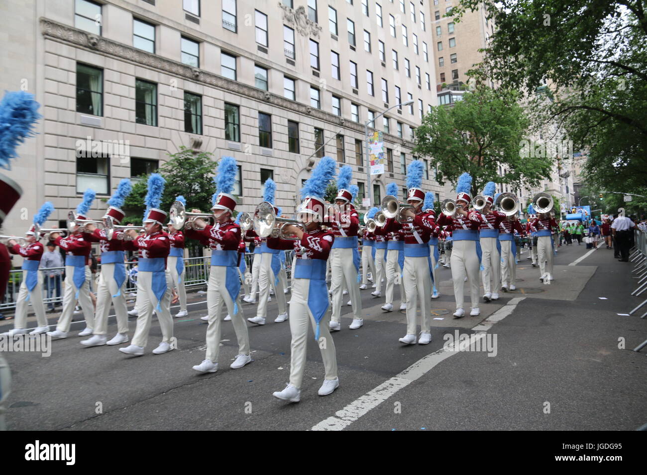 2017 Celebrate Israel Day Parade On Fifth Avenue In New York City   2017 Celebrate Israel Day Parade On Fifth Avenue In New York City JGDG95 