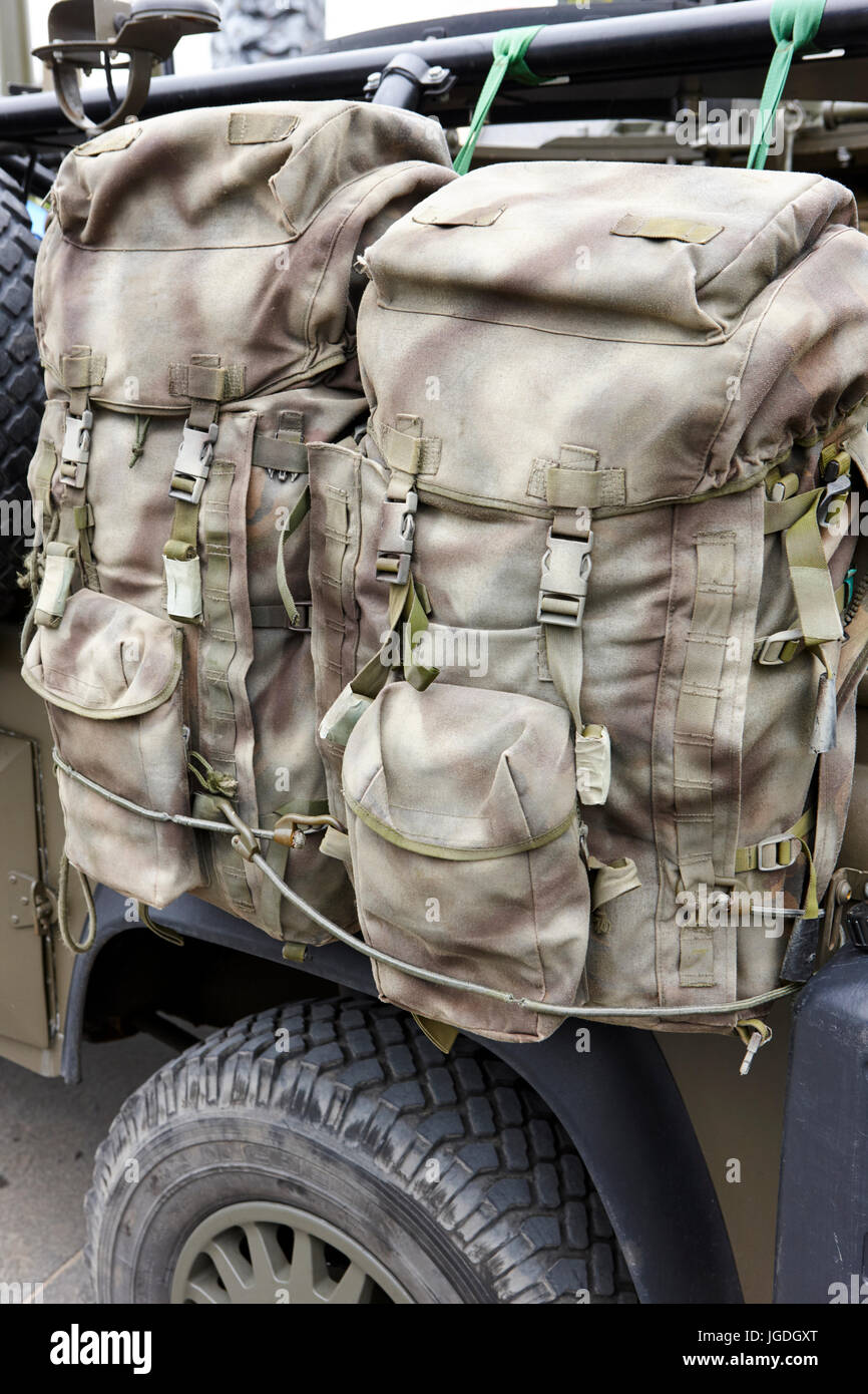 Army rucksack hi-res stock photography and images - Alamy