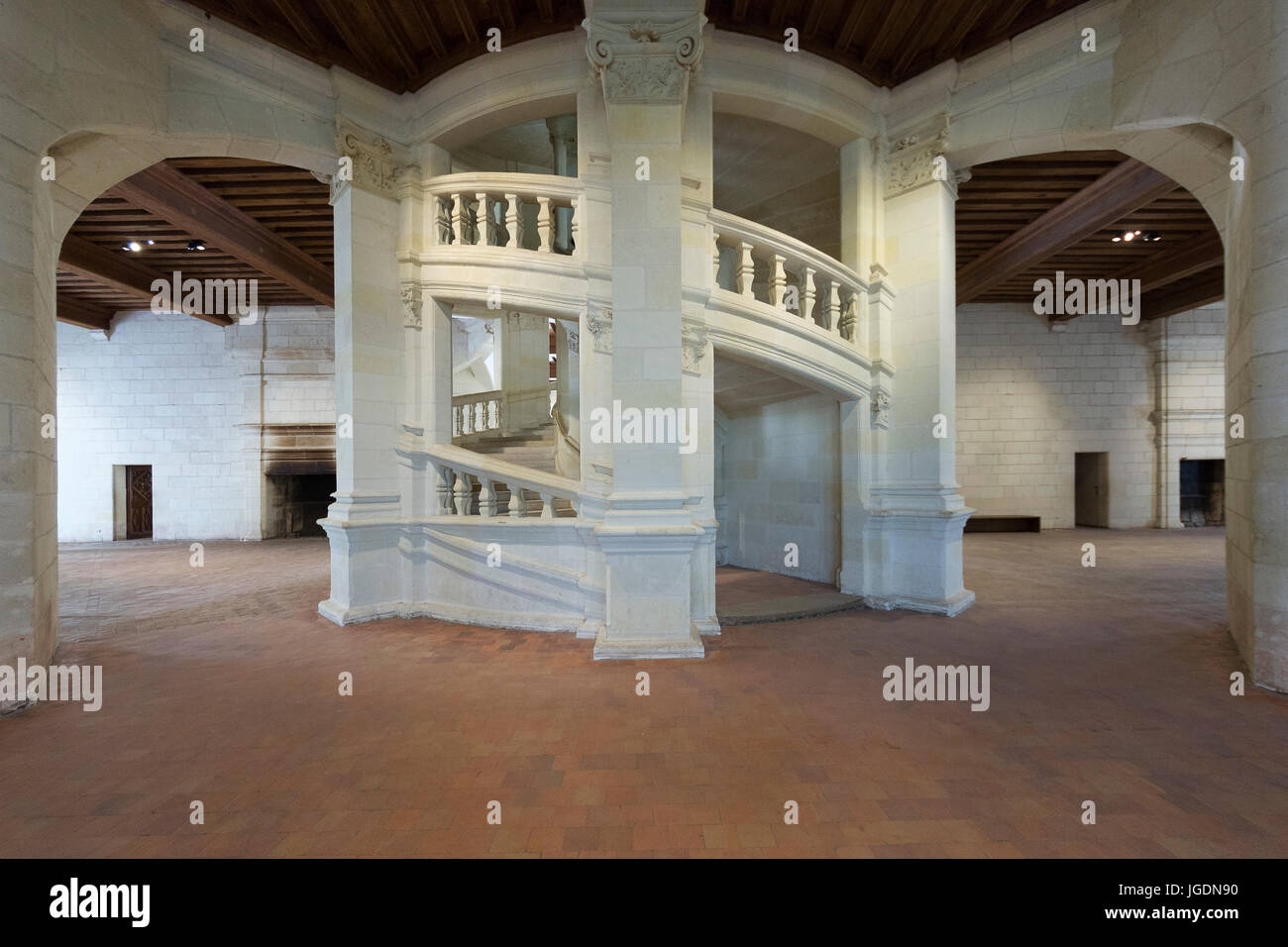 Chambord castle interior hi-res stock photography and images - Alamy