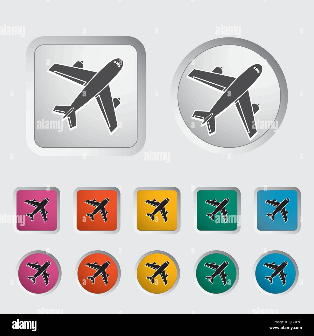 Airport icon. Vector illustration EPS Stock Vector Image & Art - Alamy