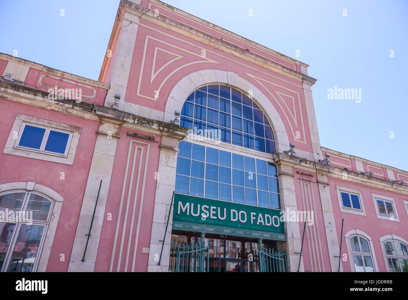 Fado museum in Lisbon - very popular in Portugal - LISBON - PORTUGAL 2017 Stock Photo