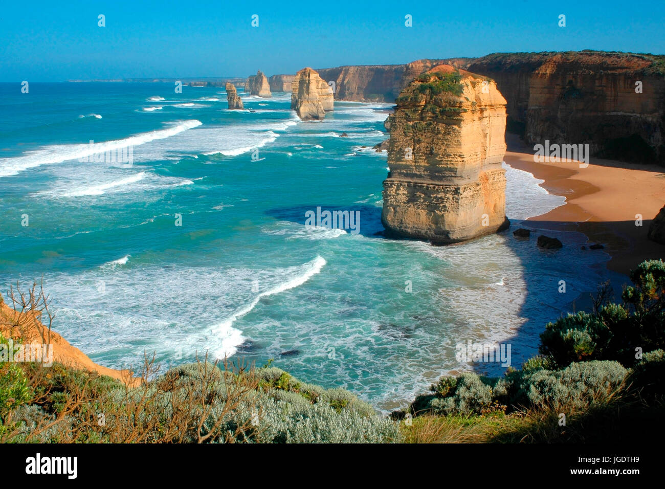 Great Ocean Road, Twelve apostles, Victoria, Australia, Zwölf Apostel ...