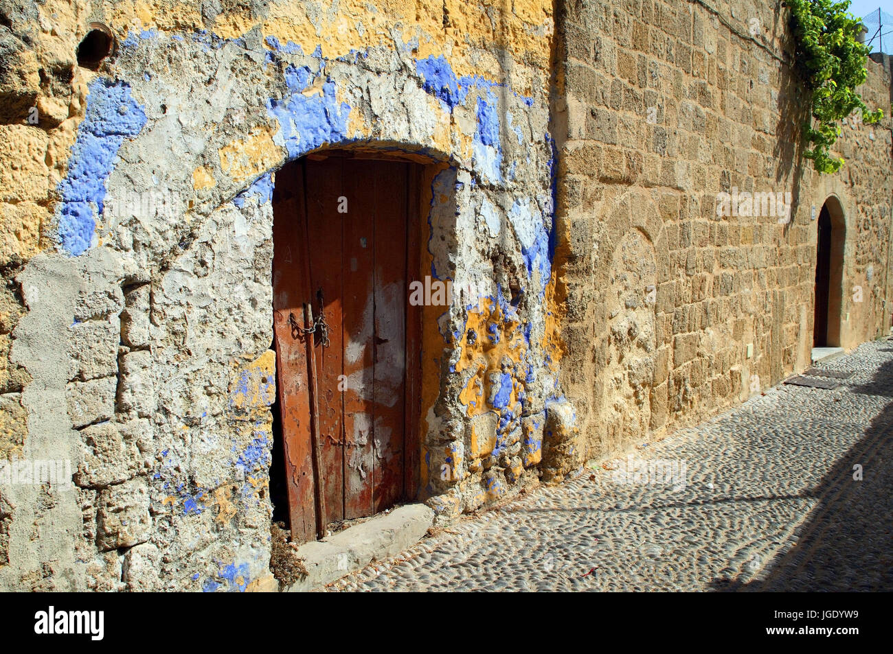Old Town of Rhodes. , Altstadt von Rhodos Stock Photo - Alamy