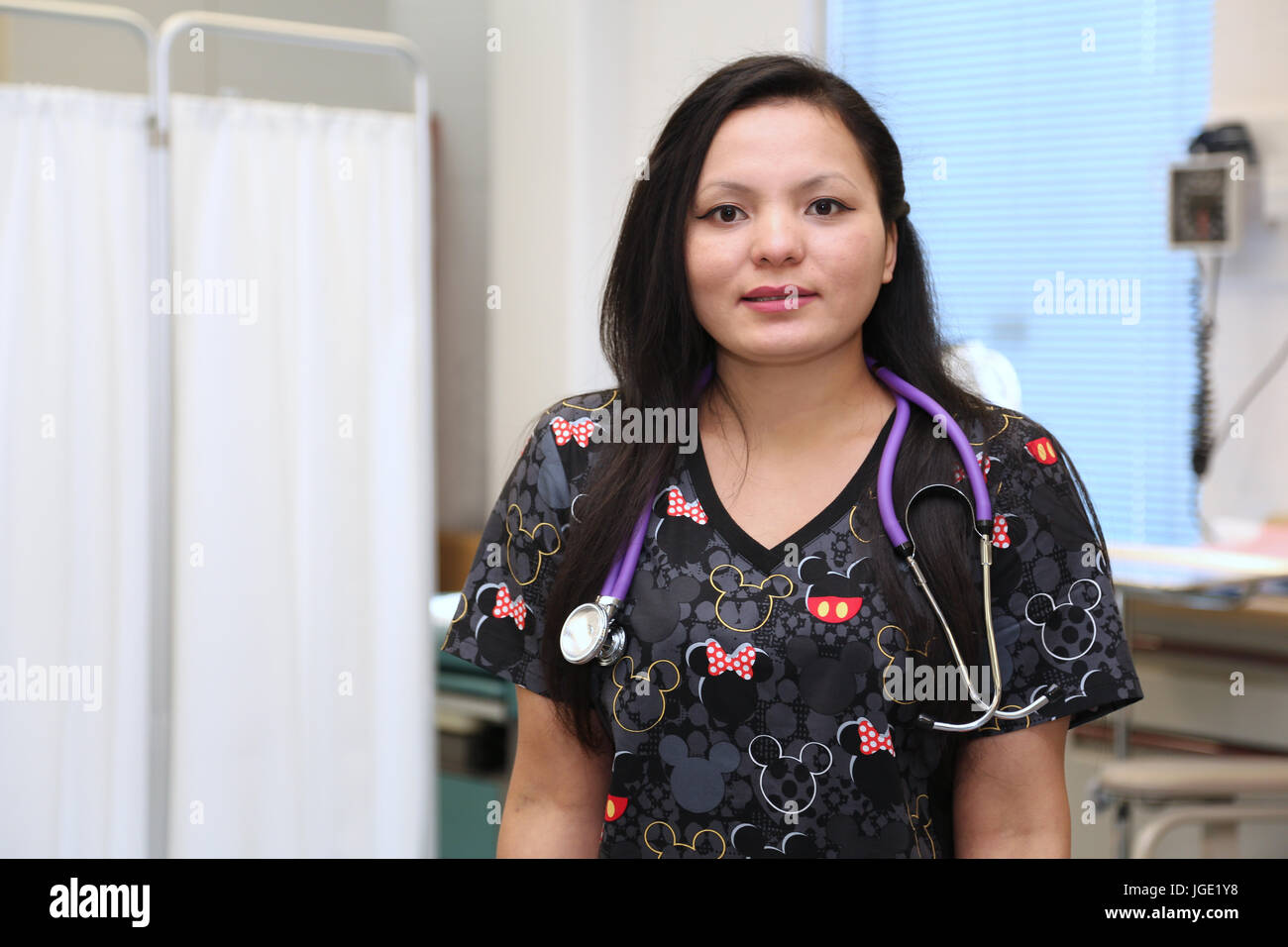 Asian staff nurse hi-res stock photography and images - Alamy