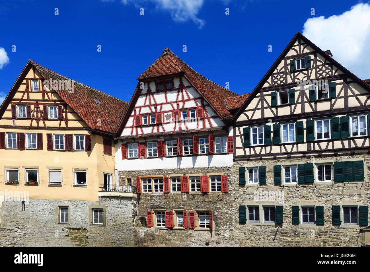 In Swabian Hall, bathing, Wurttemberg, BadenWurttemberg, Germany