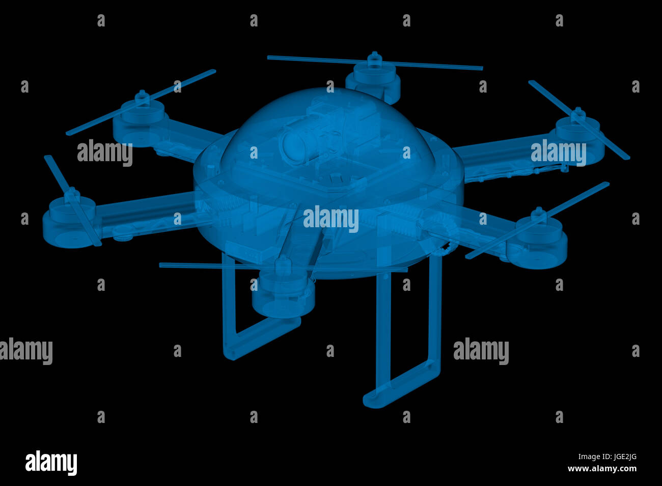 3d rendering x ray drone isolated on black Stock Photo Alamy