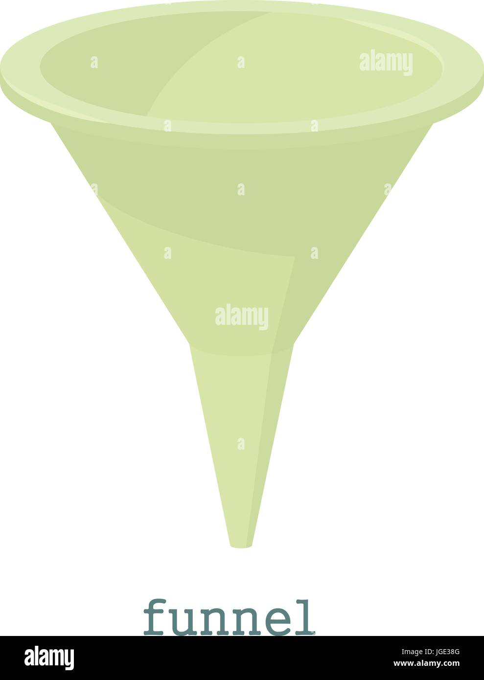 Funnel icon, cartoon style Stock Vector Image & Art Alamy