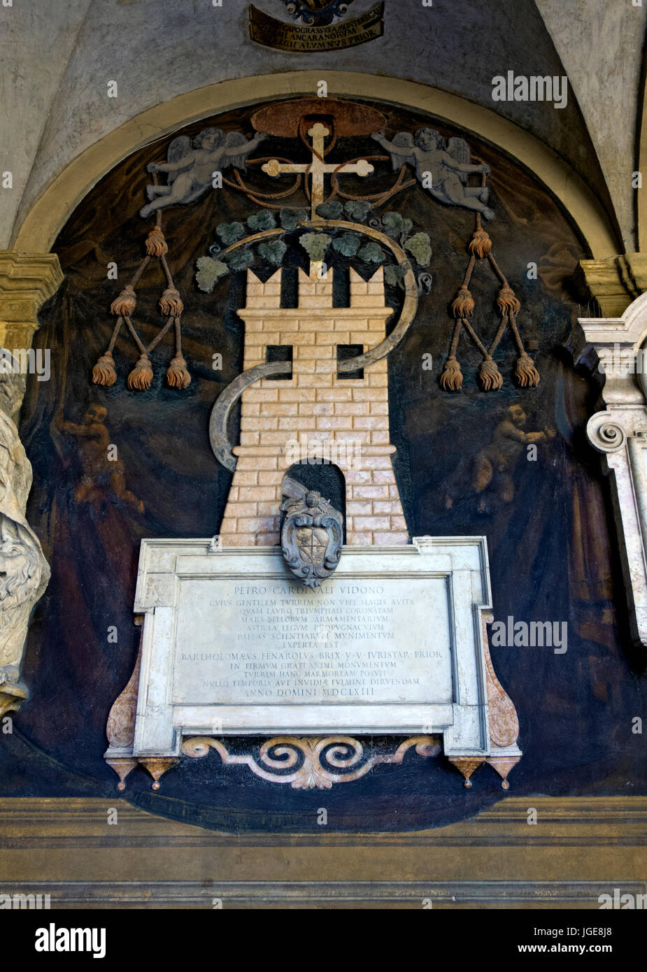 Tribute to Vidono in the Archiginnasio of the University of Bologna