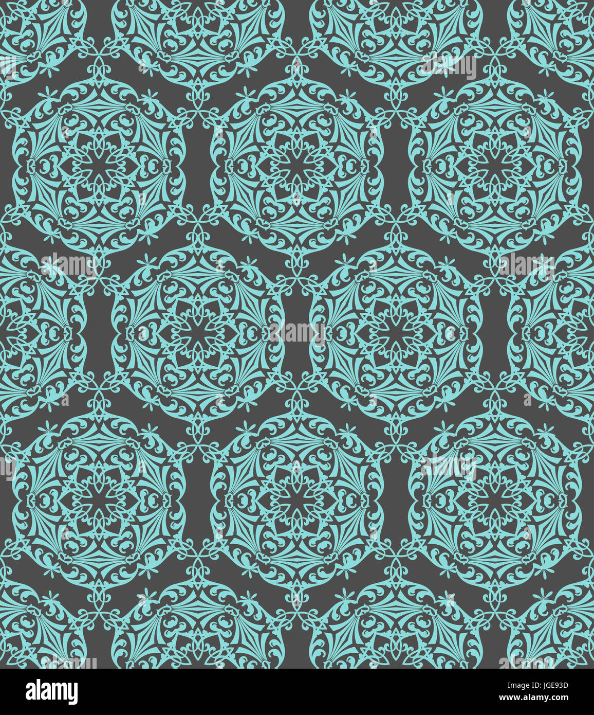 Seamless tile background with decorative pattern Stock Photo - Alamy