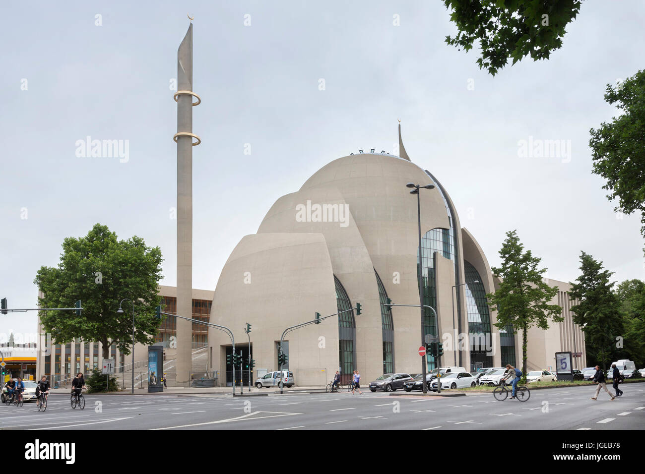 DITIB Mosque in Cologne Stock Photo