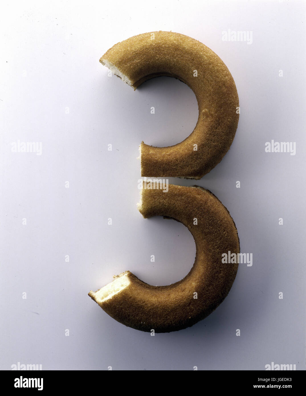 Step x steps Sponge cut up to form numbers Stock Photo - Alamy