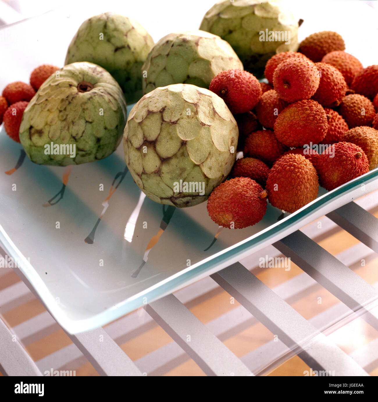 Fresh tropical fruit Stock Photo Alamy