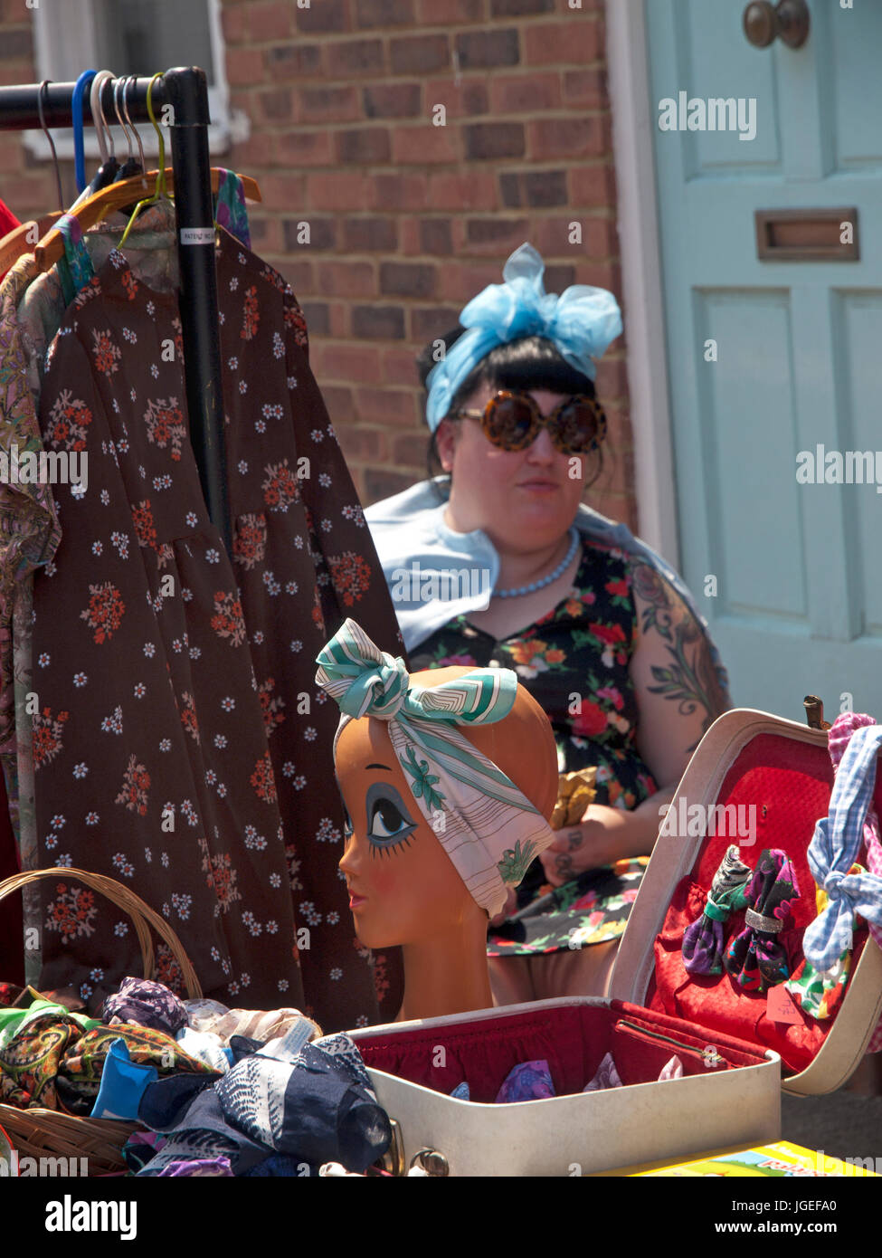 Upper Gardner Street Market in Brighton Stock Photo Alamy