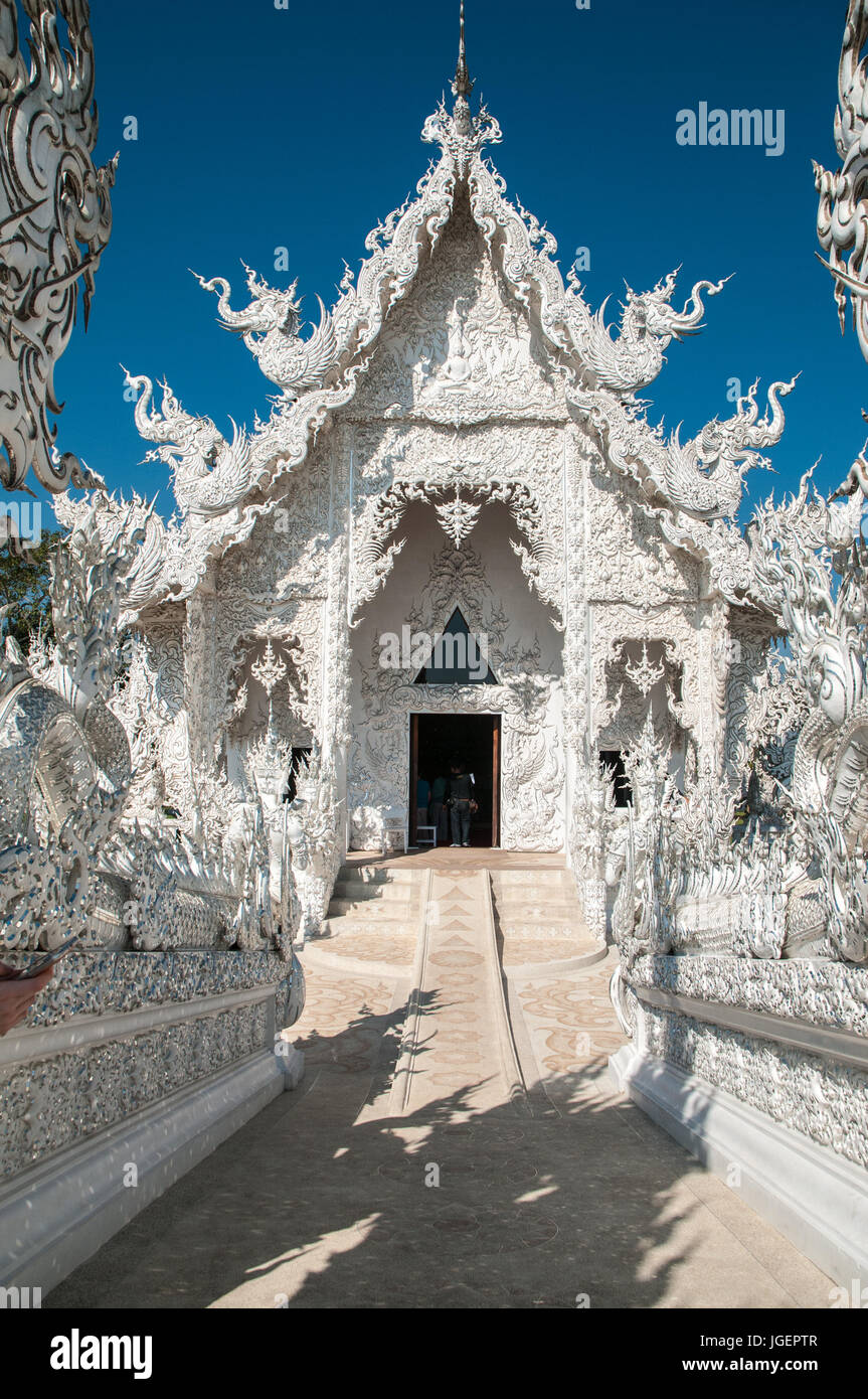 White Temple - Wat Rong Khun, Chiang Rai, Thailand Stock Photo - Alamy