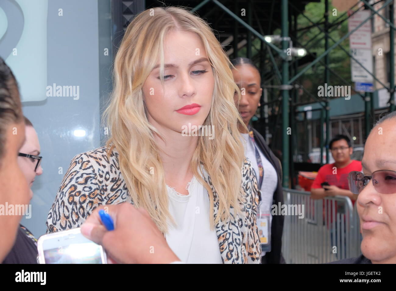 Claire Holt at AOL Build in New York Featuring: Claire Holt Where