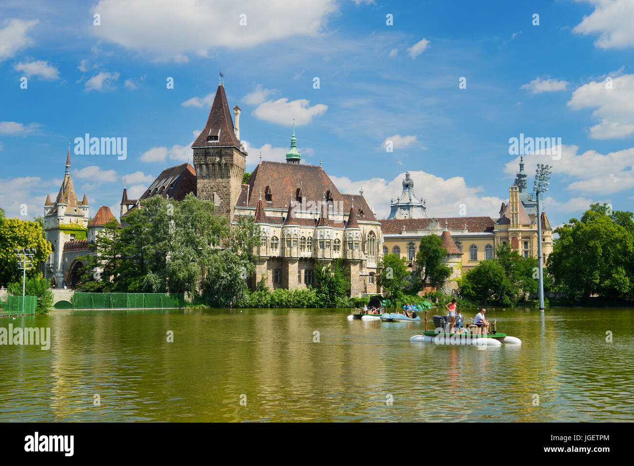 Beautiful Capital City of Budapest in Hungary Stock Photo