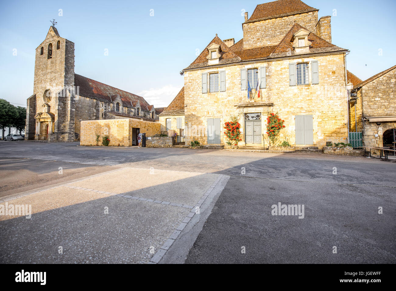 Domme village in France Stock Photo Alamy