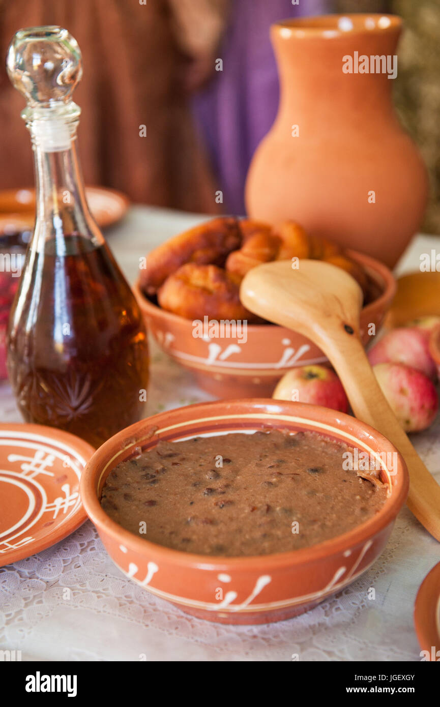 old slavonic food Stock Photo - Alamy