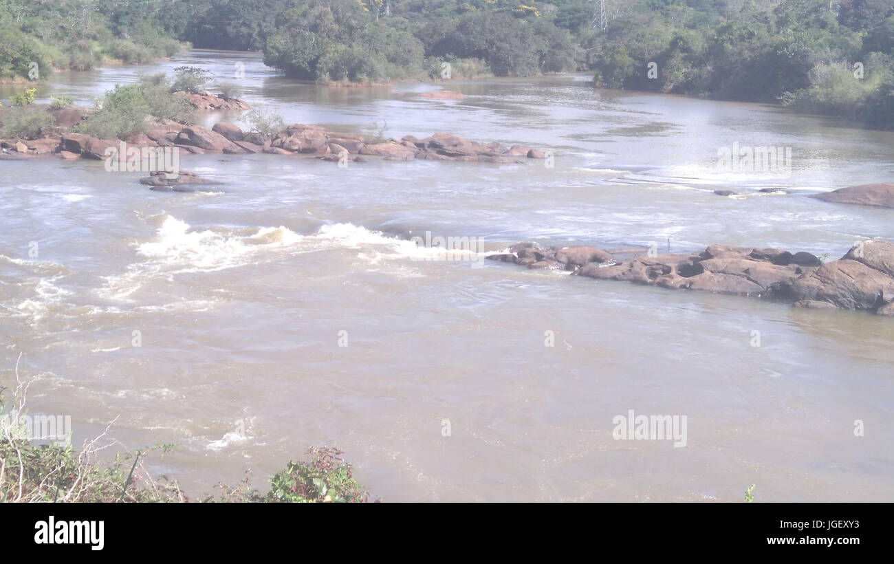 Rio Grande, 2016, BR-265, Itutinga, Minas Gerais, Brazil. Stock Photo