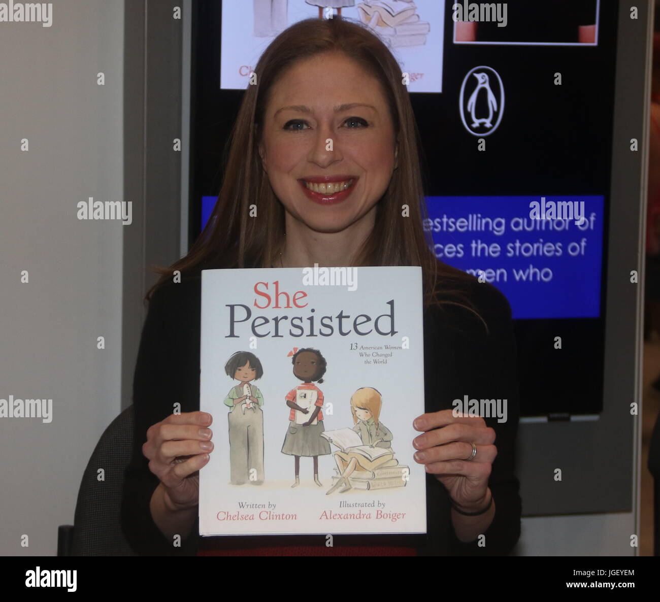 2017 New York City Book Expo at Javitis Center Featuring Chelsea Clinton Where New York City