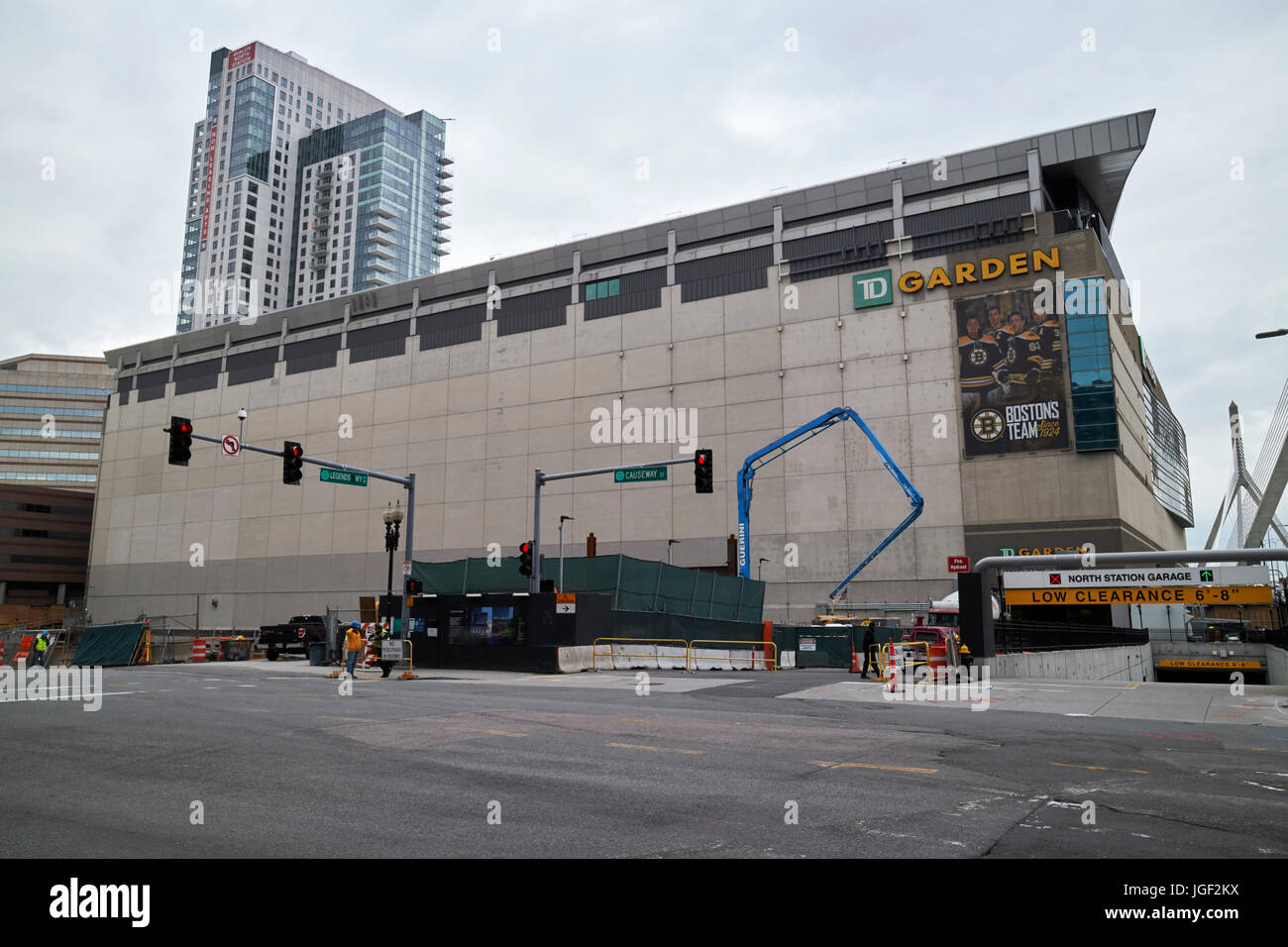 Td Garden Arena Boston Usa Stock Photo 147848846 Alamy