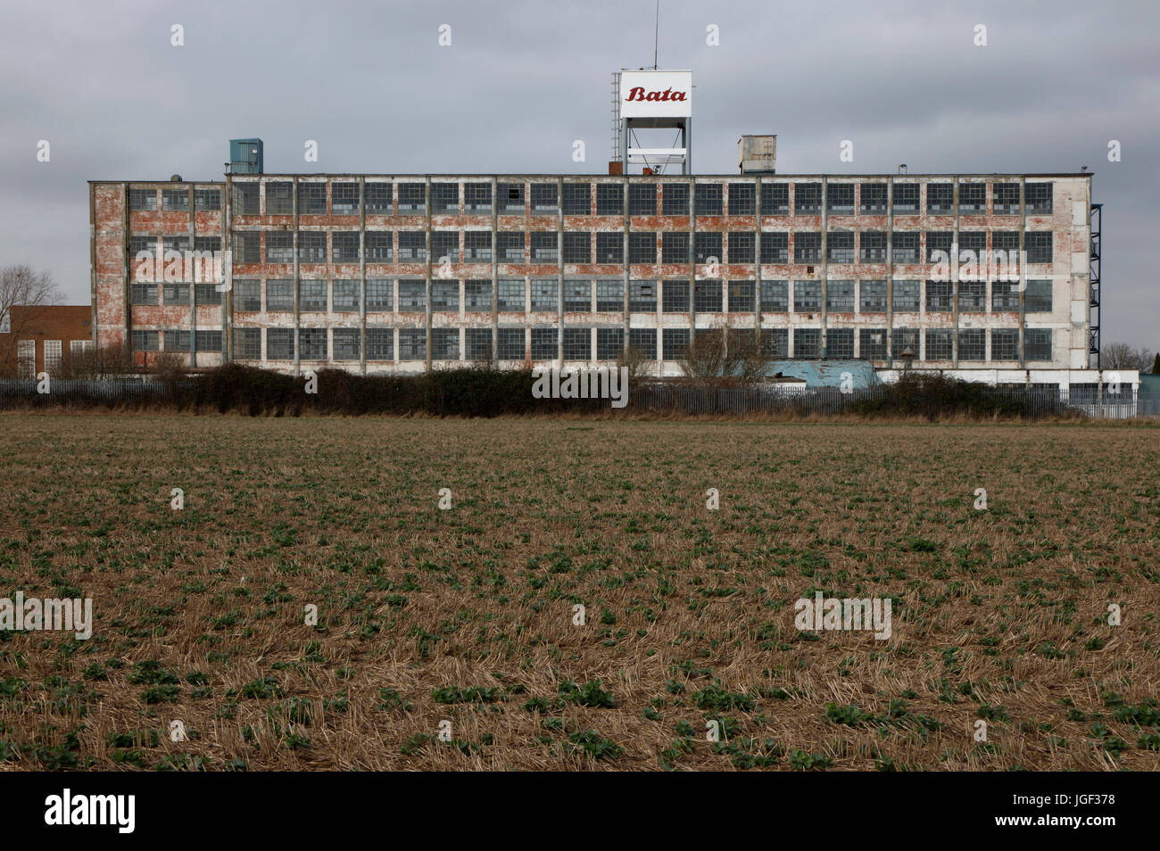 Bata factory, East Tilbury, Essex, England, UK Stock Photo