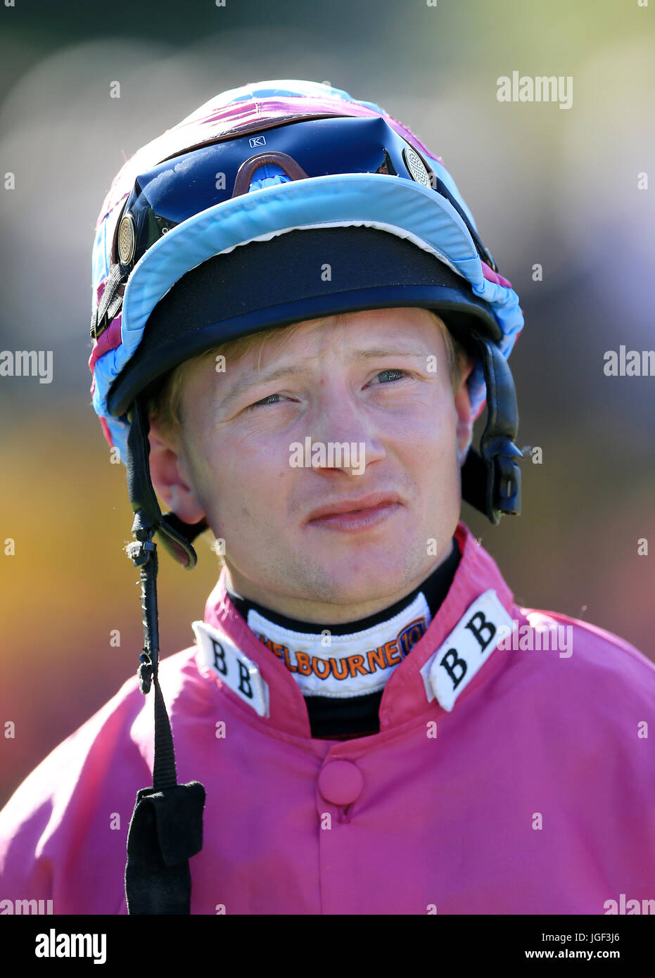 Jockey William Carson Stock Photo Alamy
