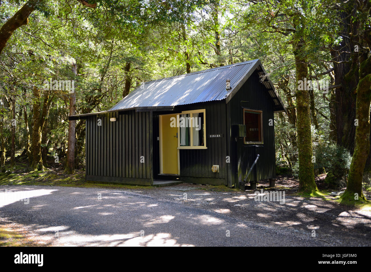 Waldheim Cabins Cradle Mountain Lake St Clair National Park Stock