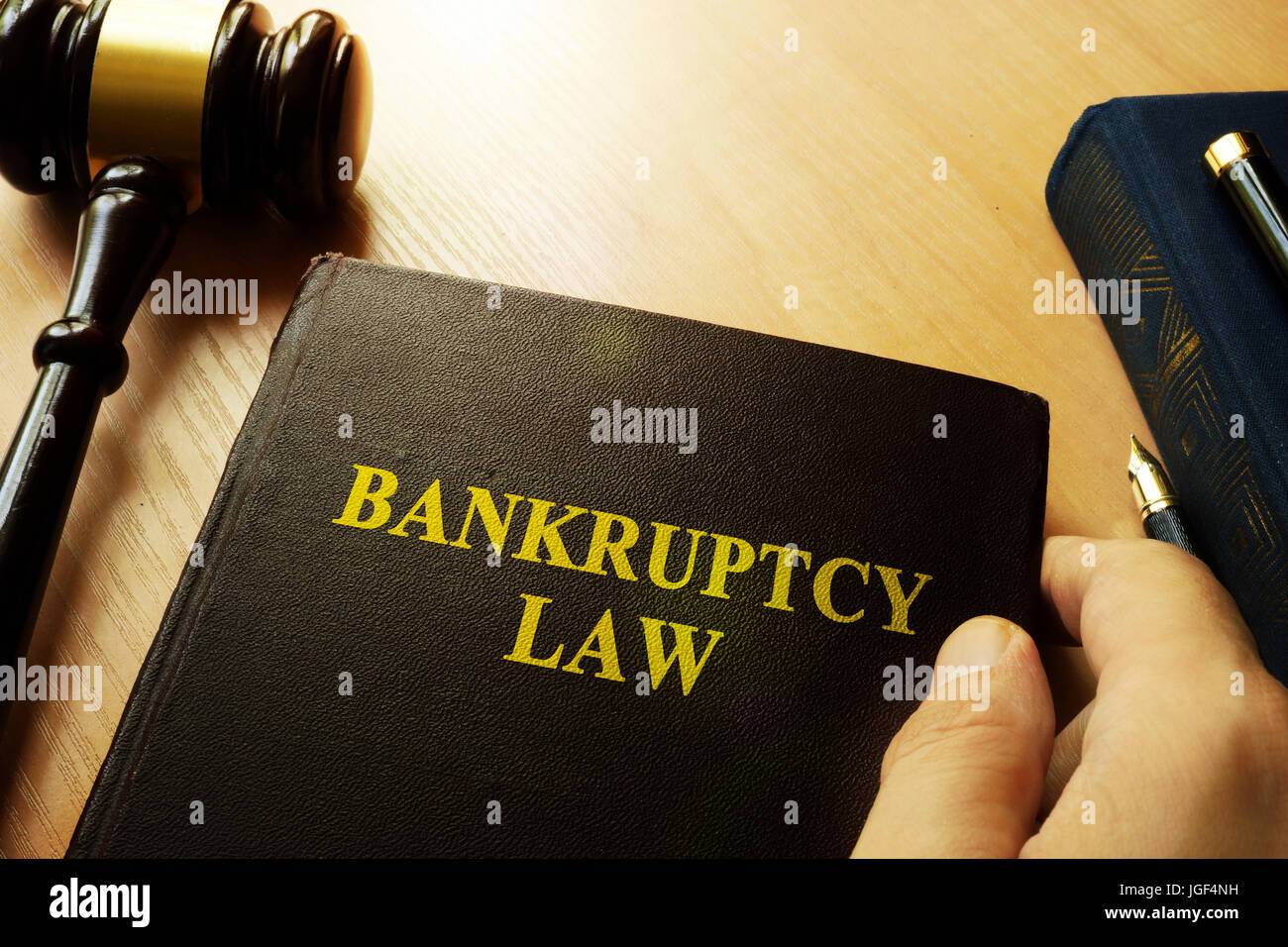 Lawyer holding law book hires stock photography and images Alamy