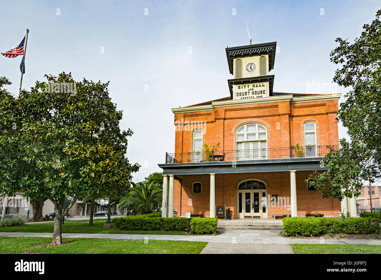 Louisiana, St. Mary Parish, City, City Hall and Courthouse