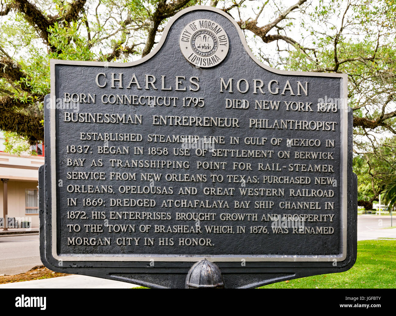 Louisiana, St. Mary Parish, City, Historic District, Charles