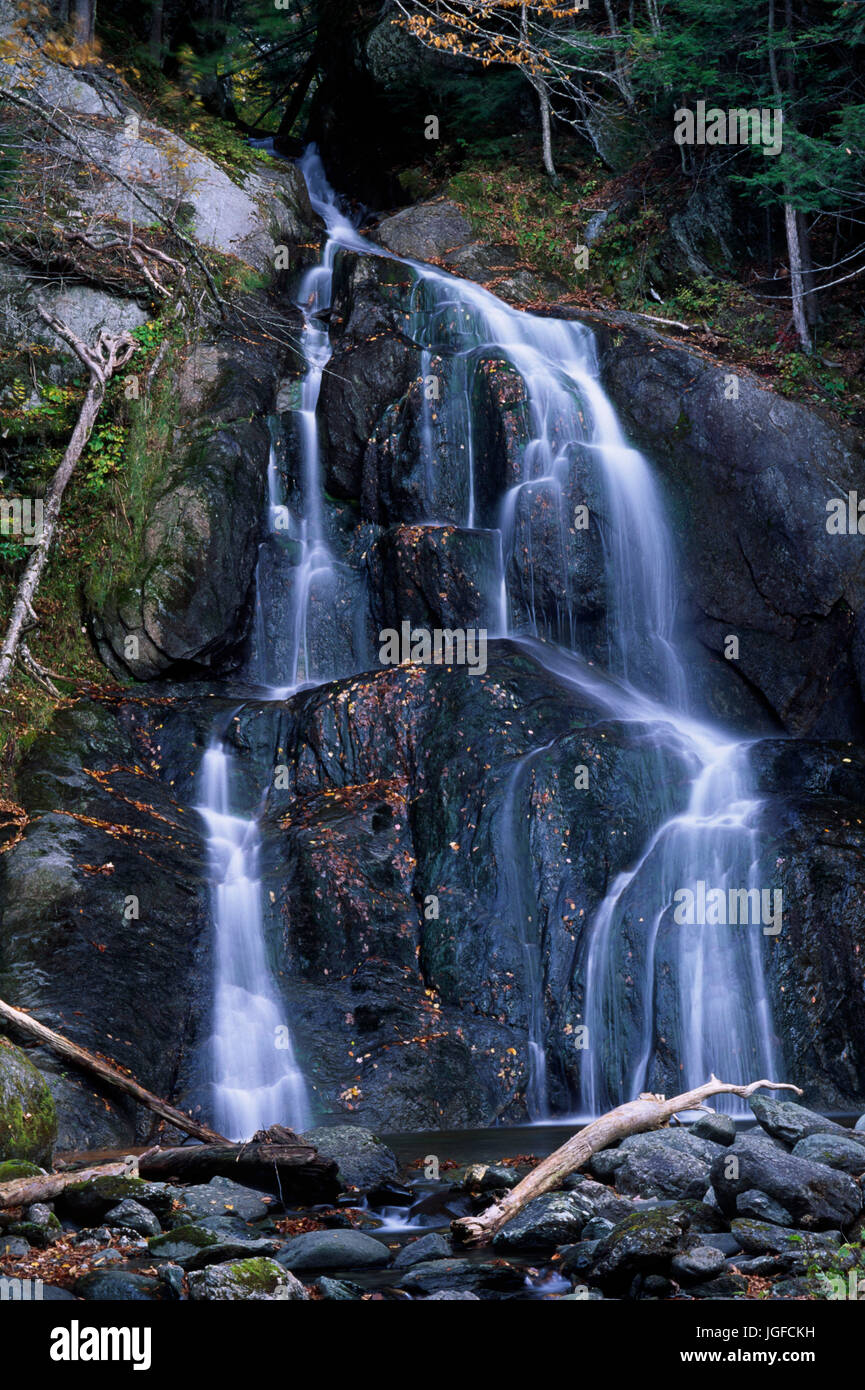 Moss Glen Falls, Green Mountain National Forest, Vermont Stock Photo Alamy