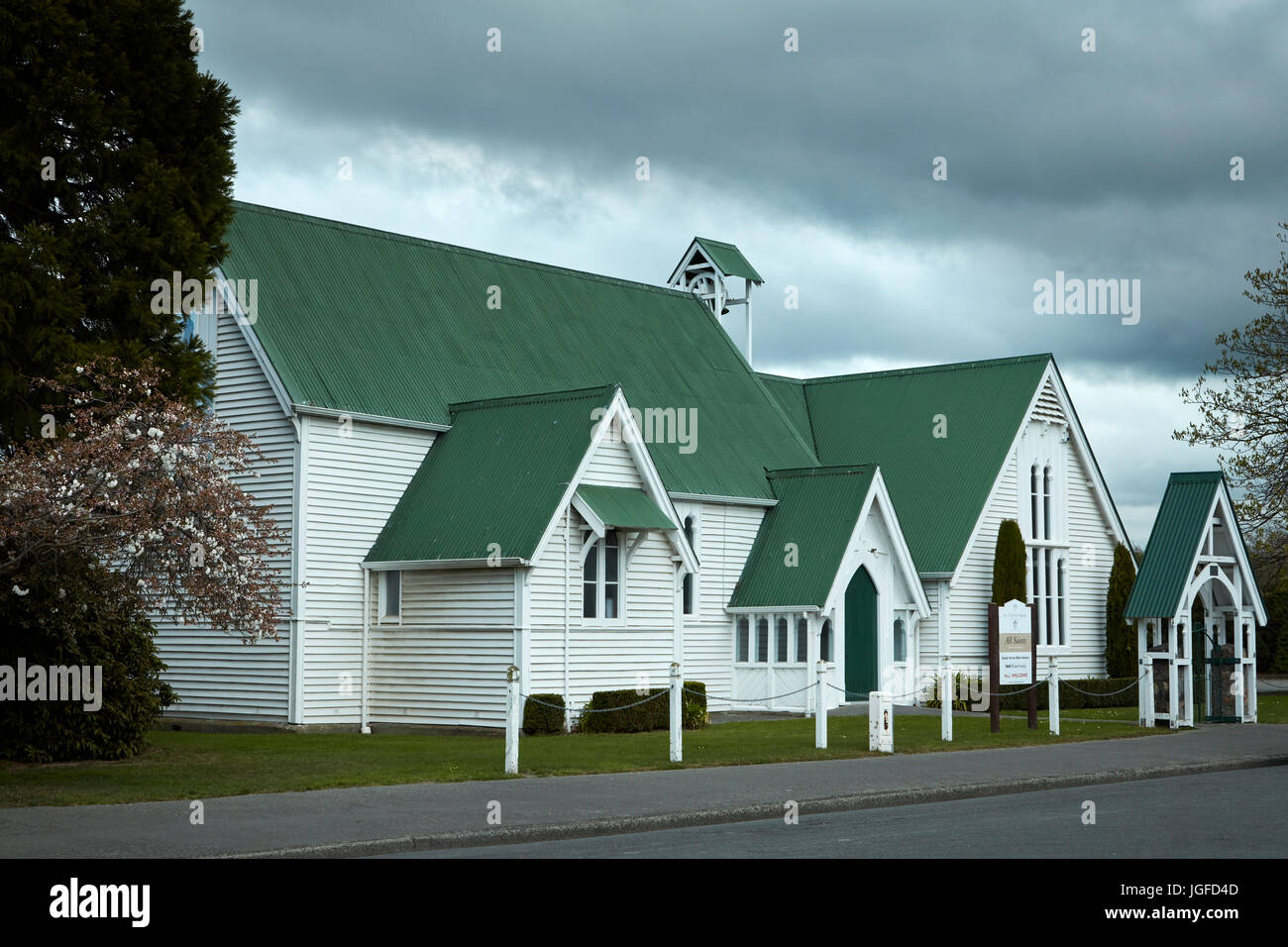 All Saints Anglican Church, Methven, Mid Canterbury, South Island, New