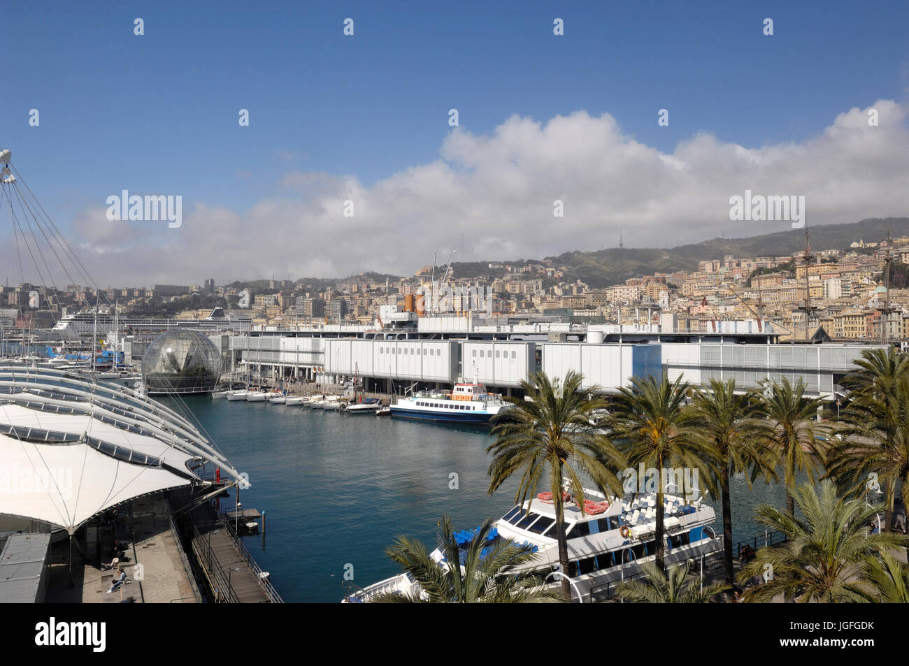 Port of Genoa, Italy Stock Photo Alamy