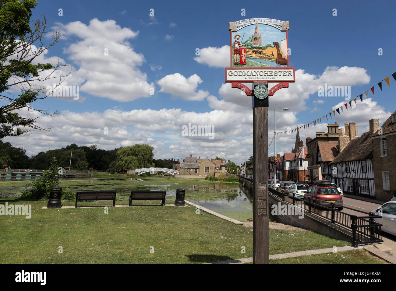 godmanchester village, cambridgeshire, england, uk Stock Photo Alamy
