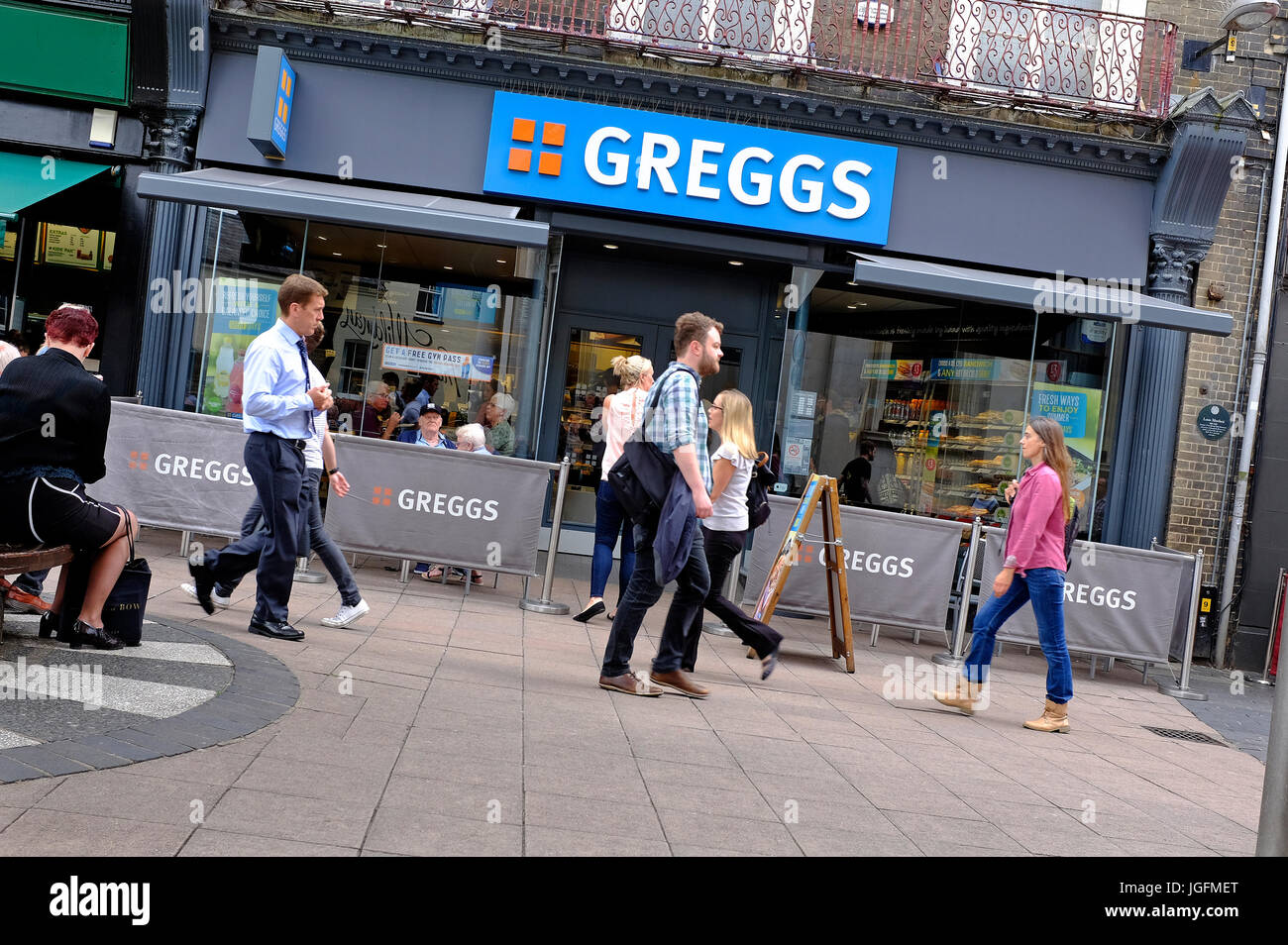 Greggs bakery hi-res stock photography and images - Alamy