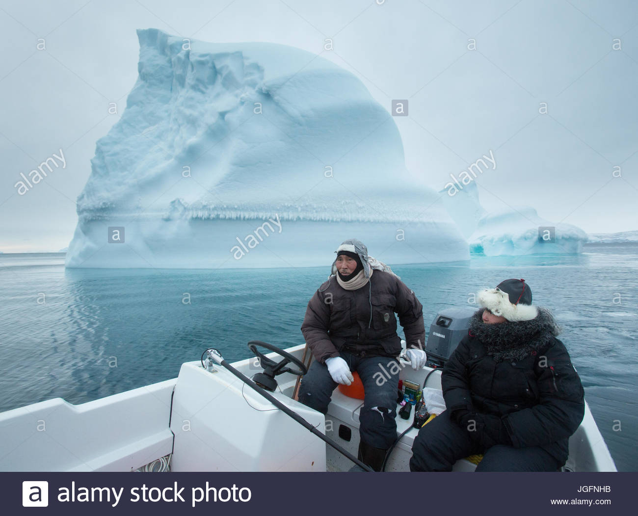 Greenland Inuit Fishing Stock Photos & Greenland Inuit Fishing Stock ...