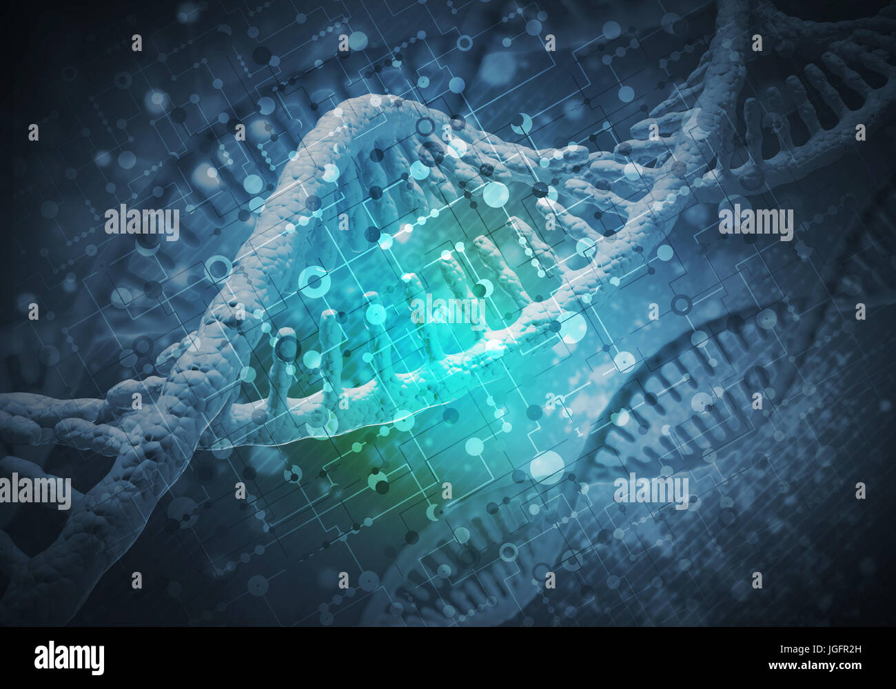 DNA molecules background Stock Photo - Alamy