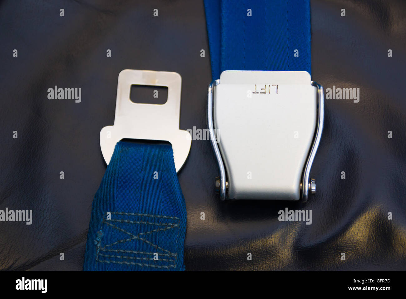 Airplane seat belt hires stock photography and images Alamy